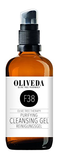 Oliveda F38 - Reinigungsgel - Purifying | Waschgel mit Hydroxytyrosol + Vitamin E für saubere & reine Haut + porentiefe Reinigung - 100 ml