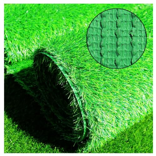 Künstliche Rasen Rollrasen Rasen 6m X 2,5m Breite Realistisch Astro-Rasen Gras Teppichboden Synthetische Grasmatte Mit Entwässerungslöchern(Size:2.5x4m)