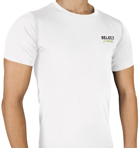 Select Kompressions-Shirt Kurzarm, S, weiß, 5690001000