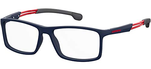 Carrera Unisex 4410 Sunglasses, FLL/16 Matte Blue, 55