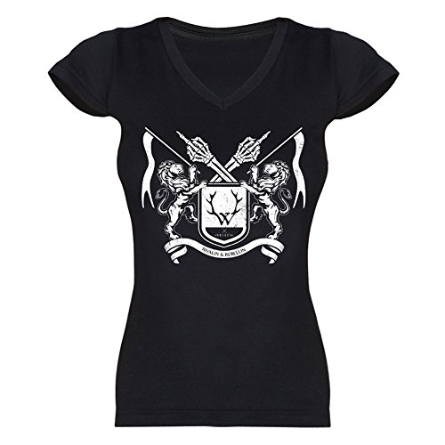Frei.Wild - Rivalin + Rebellin, Girl-Shirt, Farbe: Schwarz, Größe: L