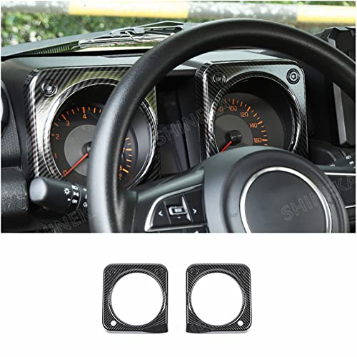 Für Suzuki Jimny 2019+ Auto Carbon Fiber Style Interior Center Control Dekoration Aufkleber Auto Innenschutz Zubehör