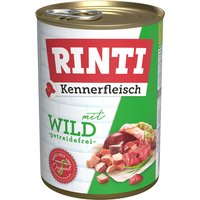 Sparpaket RINTI Kennerfleisch 24 x 400 g - Wild