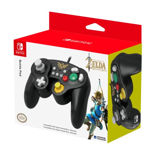 HORI Nintendo Switch Battle Pad (Zelda) Controller im GameCube-Stil
