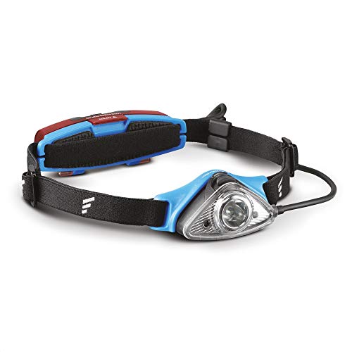 Favour Outdoor & Sport Stirnlampe LED Kopflampe IPX4 wasserdicht, Verstellbarer Leuchtkopf, Rotlicht für Nachtsicht, rotes Rücklicht, leicht & kompakt ideal für Joggen, Klettern, etc, inkl. Batterie