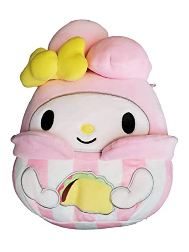 Squishmallow 20,3 cm Hello Kitty My Melody with Taco