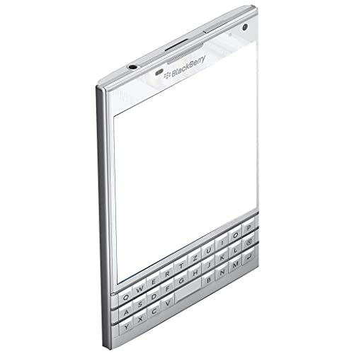 BlackBerry Passport Smartphone (11,4 cm (4,5 Zoll) Display, Nano-SIM, QWERTZ, 32GB interner Speicher, 13 Megapixel Kamera, Blackberry OS 10.3) weiß