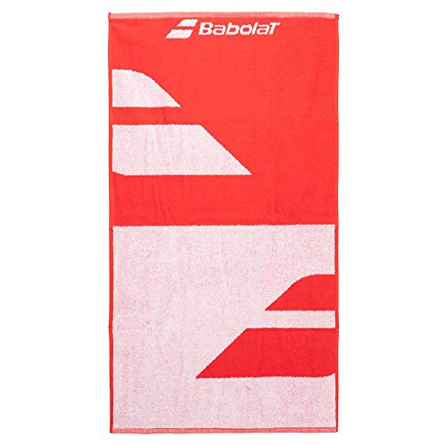 Babolat - Asciugamano da Tennis Padel (Rosso/Bianco)