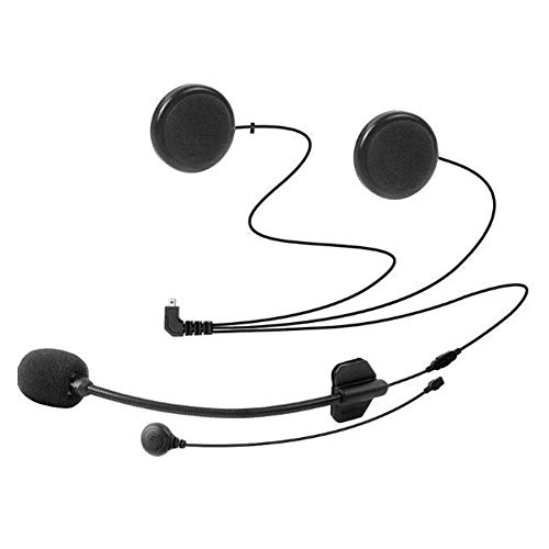 FreedConn Mikrofon Kopfhörer Lautsprecher Weiches Kabel Headset Zubehör für Motorradhelm Bluetooth Sprechanlage TCOMSC TCOMVB und TMAX(Version vor 2021,8Pin)