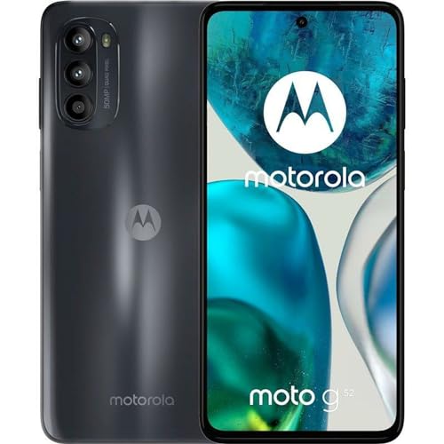 Motorola Moto G52 Smartphone, Grau, 256 GB, 4 GB RAM, 16,6 cm (6,6 Zoll)