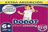 Dodot Activity Windeln, Größe 6+, 44 Windeln, 14 kg +, maximale Absorption und Komfort von Dodot