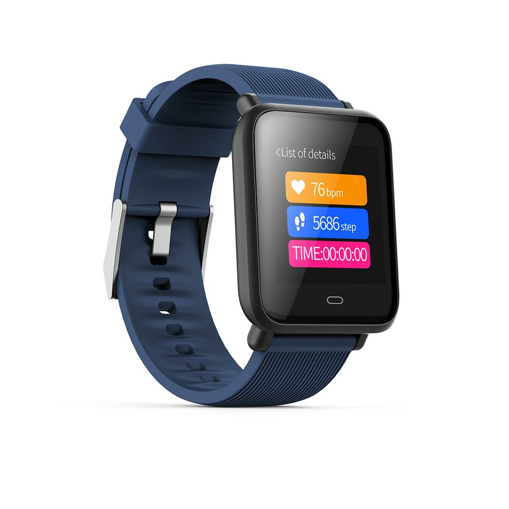 Bakeey Q9 Kontinuierliches HR-Blutdruckmessgerät Multi-Sport-Modus Farbzifferblätter IP67 Smartwatch