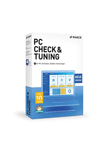 Magix PC Check & Tuning 2021 Vollversion, 1 Lizenz Windows Systemoptimierung