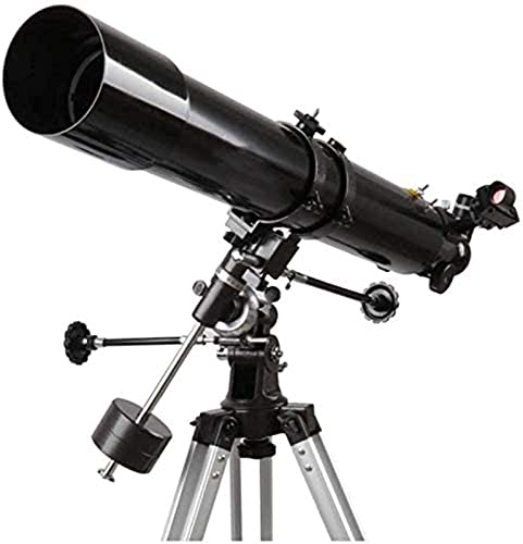 Spacmirrors Astronomisches Teleskop für Anfänger Beobachtung80 mm Kaliber 900 mm Brennweite Refraktorteleskop für Kinder Anfänger, Reiseteleskop mit Tragetasche und verstellbarem Sta