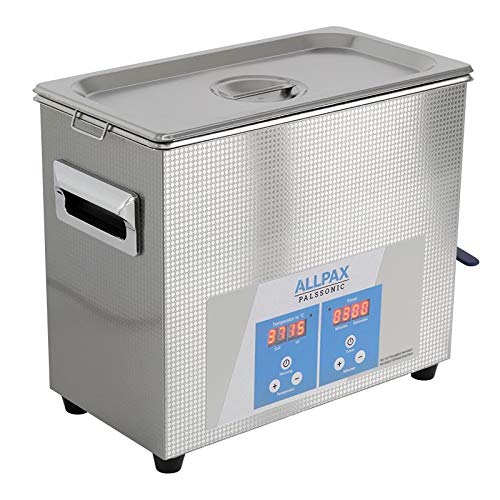 Allpax PALSSONIC Eco Ultraschallreiniger UD06, 6,5 Liter - mit Heizung - Reinigung klein- bis mittelgroßen Gegenständen wie Werkzeugteile, medizinische Instrumente etc.