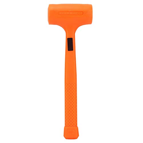 Dead Blow Hammer, praktisches PVC-Gummi Soft Face Dead Blow Hammer Installationswerkzeug(1LB)