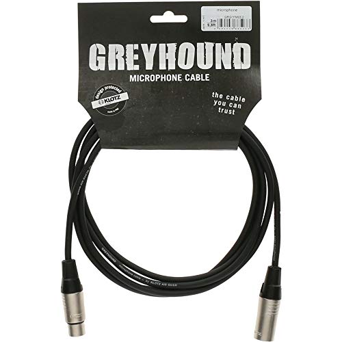 Klotz Greyhound XLR GRG1FM10.0 Kabel weiblich auf XLR 10 m