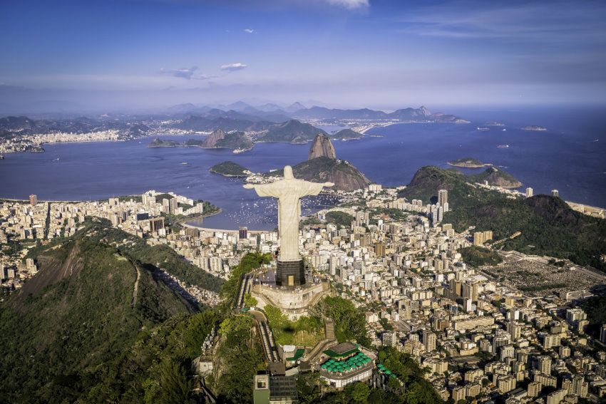 papermoon Vlies- Fototapete Digitaldruck 350 x 260 cm Rio de Janeiro