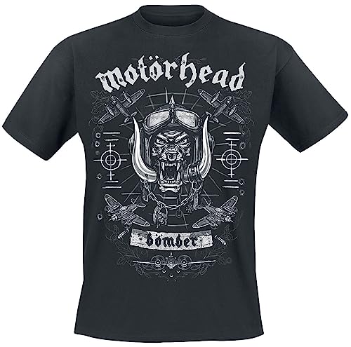 Motörhead Bomber Planes Männer T-Shirt schwarz XXL 100% Baumwolle Band-Merch, Bands
