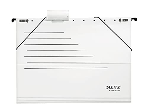 LEITZ ALPHA Active Hängemappe, A4, seitlich offen, weiß