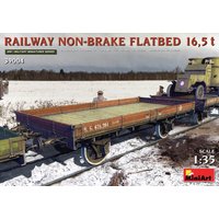 (MIN39004) - Miniart WWI 1:35 - Railway Non-Brake Flatbed 16.5t