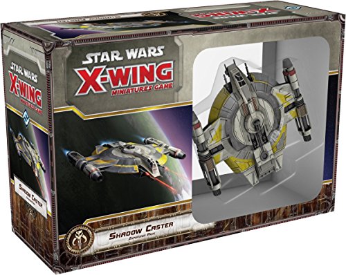 Fantasy Flight Games FFGD4027 Star Wars: X-Wing-Shadow Caster Spiel, Miniaturenspiel