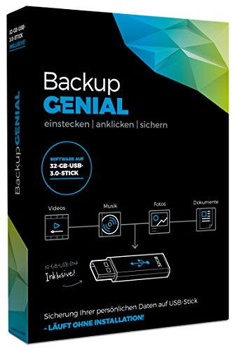 S.A.D Backup Genial - inkl. 32 GB USB 3.0 Stick