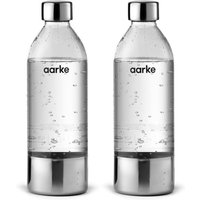 PET Wasserflasche 2er Pack (0,8l) Wasser Zu-/Aufbereiter-Zubehör transparent