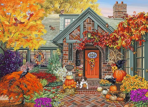 Vermont Christmas Company Puzzle Herbst Welcome 1000 Teile