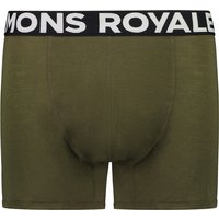 Mons Royale - Hold 'em Shorty Boxer - Merinounterwäsche Gr S schwarz