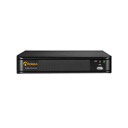 Anlapus 8 Kanal H.265+ 1080P DVR Video Recorder Aufzeichnungsgerät ohne Festplatte, Unterstützt 960H 720P 1080P Kamera System
