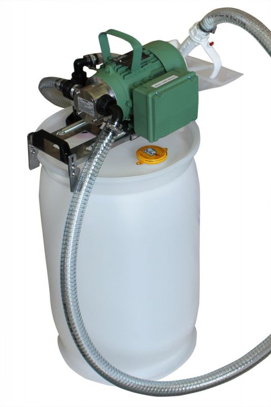 ZUWA Fasspumpe NIRO/V 380-A , 230 V; für Fässer Durchm. 340 bis 380 mm , ohne Zählwerk - 120717