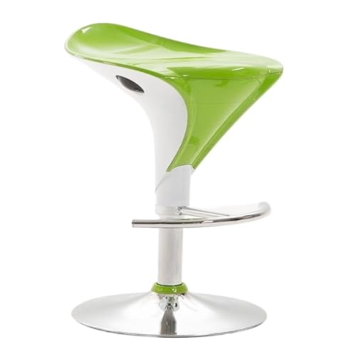 YEPENG Bar Stool Einfacher und Leichter Luxus-Barstuhl, hebender Barhocker, Barhocker, drehbarer Bartisch und Stuhl, kreativer Stuhl Barhocker (Color : Green, Size : A)