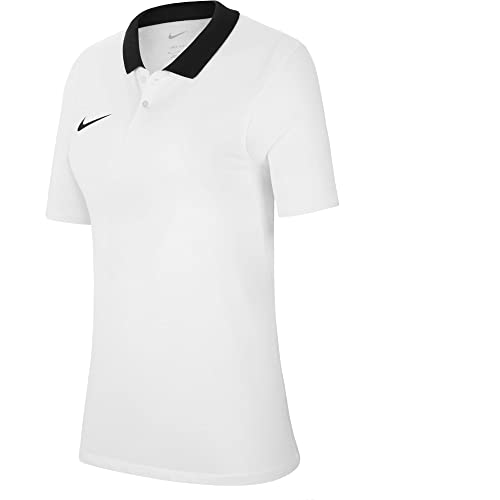 Nike, Park20, Polo Hemd, Weiß/Schwarz/Schwarz, M, Frau