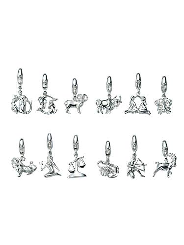 Silber 925 Sterling Silver Charms - Anhänger - Waage - B. 10,6 mm