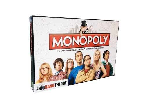 Winning Moves Monopoly The Big Bang Theory (Edition in Spanisch), Bunt
