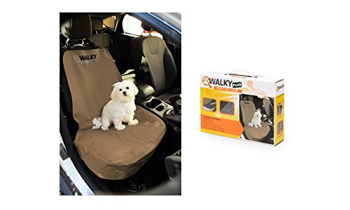 CamOn Walky Talky Front Seat Protector Plus Abdeckplane von Autositz Vordersitz Schutz Hülle tierischen Dirty Haar Katzen-des Hundes