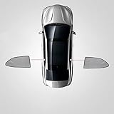 amucna Auto-Seitenfenster-Sonnenschutz Für BMW I3 I01 2013-2020 Auto Vorhang Sonnenschutz Seitenfenster Auto Seitenfenster Sonnenschutz Abdeckung Sonnenblende (Color : 2PCS Rear)