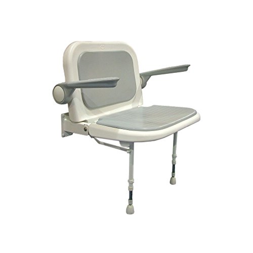 AYUDAS DINAMICAS - Aufklappbarer Sitz mit Rückenlehne und verstellbaren Armlehnen