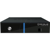 GigaBlue UHD IP 4K Single Tuner DVB-S2X - Multiroom Multimedia Multistream HDMI UHD Full HD USB 3.0 SD Kartenleser