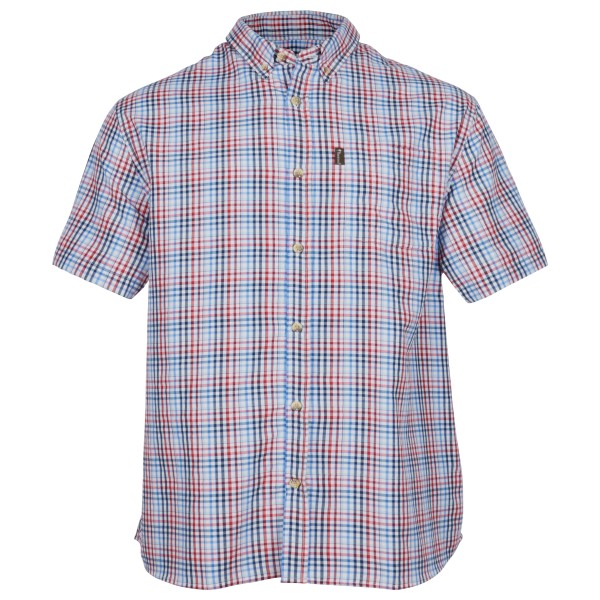 Pinewood - Summer Shirt - Hemd Gr L blau/rot
