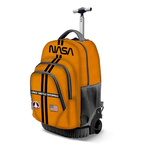 NASA Lines-Fan GTS Trolley-Rucksack, Orange, 32 x 47 cm, Kapazität 39 L