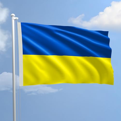 Flagge Ukraine in maritimer Stoff 150 x 220 – Dem Production