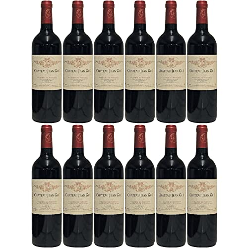 Château Jean Gué Lalande de Pomerol AOC Rotwein Wein trocken Frankreich I FeinWert Paket (12 x 0,75l)