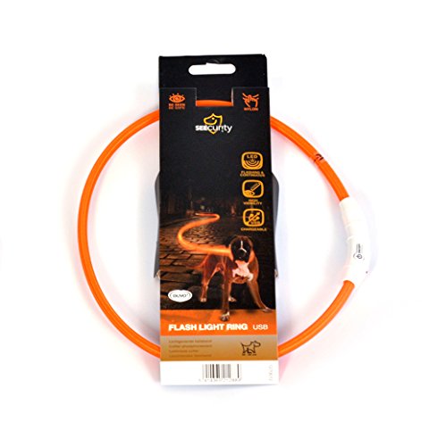 Duvo+ 1270006 Ring Flash Leuchtring USB Nylon, orange