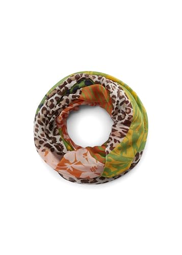 CODELLO Loop-Schal aus recyceltem Polyester im Exotik-Mix