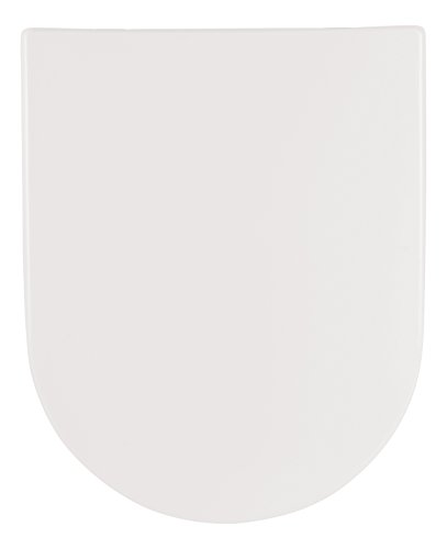 SANLUX - 40387 0 - WC-Sitz Almeria in Weiß - Hochwertiger Toilettensitz aus Duroplast - WC Brille mit Absenkautomatik & Take-Off Funktion & Top-Fix-Befestigung