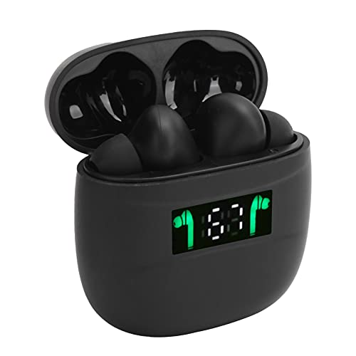 Dpofirs J3 Pro Mini Kabellose Bluetooth-Kopfhörer, Mini-Kopfhörer mit Ladebox mit LCD-HD-Touchscreen-Bildschirm, Kabellose Sport-Stereo-Soundkopfhörer