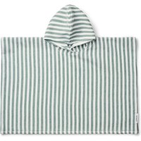 Kinderponcho Paco peppermint/white stripes 1-2 Jahre