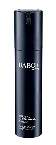 Babor MEN Calming After Shave Serum, beruhigendes Fluid nach der Rasur, gegen Irritationen und Rötungen, schnellere Hautregeneration, 1 x 50 ml